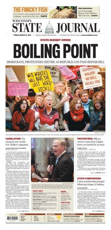 March 11, 2011 front page